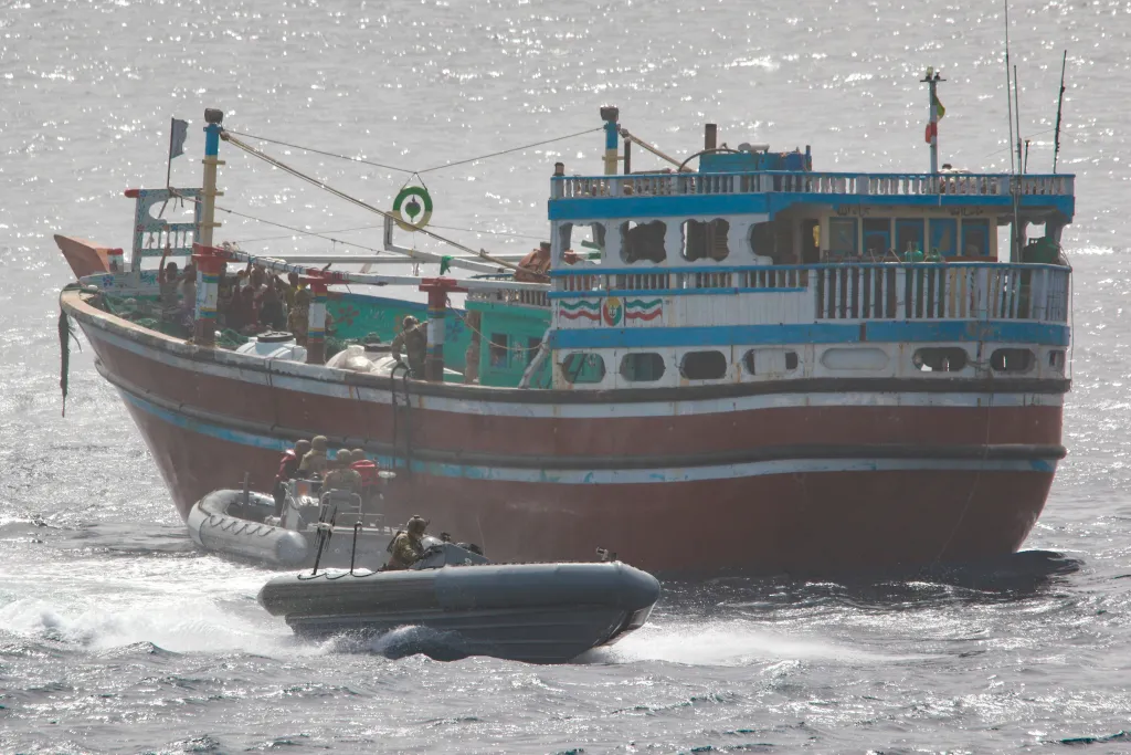 U.S. Guided Missile Destroyer USS Momsen Seized 39M USD in Meth From Iranian Fishing Vessel