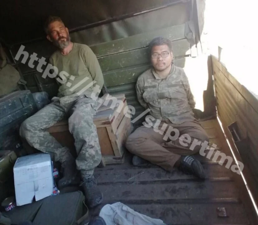 Pictures of Captured American Fighters in Ukraine Released