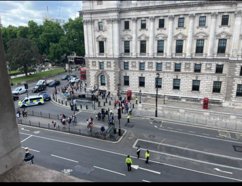 UK Parliament Evacuated As Suspicious Package Prompts Lockdown At Whitehall