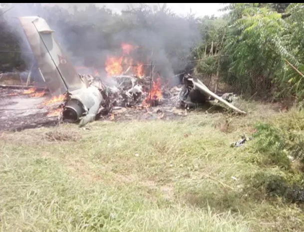 Venezuelan Training Aircraft Destroyed, Zulia, Venezuela