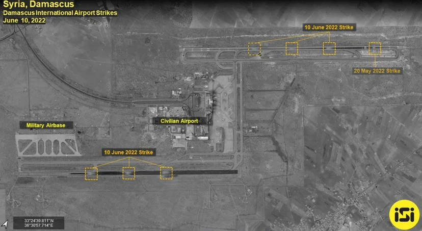 Damascus International Airport Closed After Extensive Damage From Israeli Airstrikes