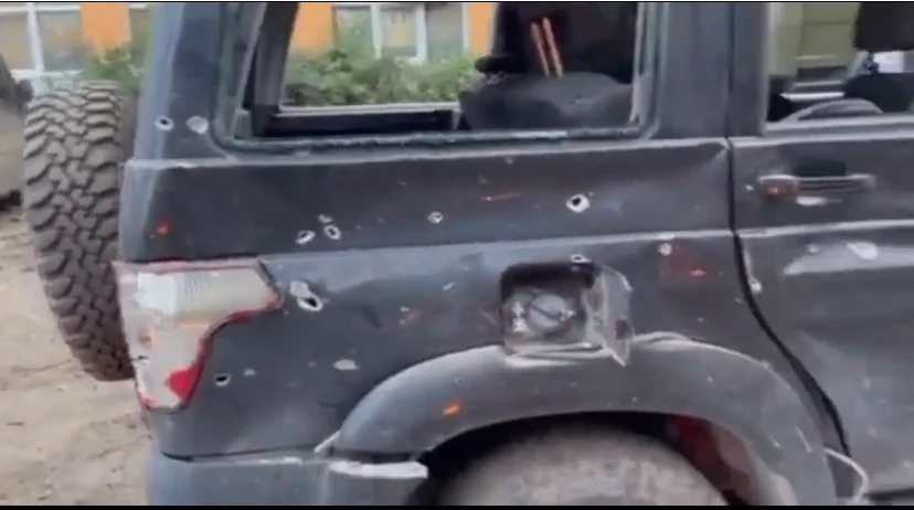 Footage of Ukrainian HIMARS Strike Aftermath