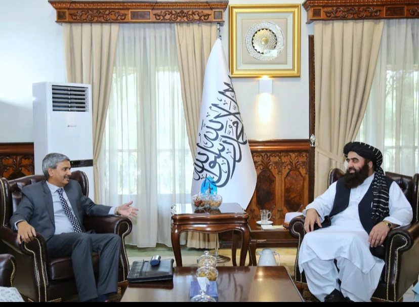 Indian Diplomats Visit Afghanistan For The First Time Since U.S. Withdrawal