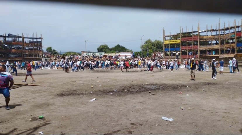 Dozens Feared Dead, More Injured After Stands Collapse At Colombia Bull Fight