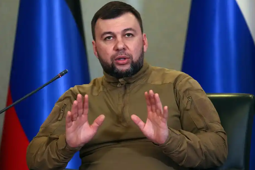 DPR Leader Pushilin Reportedly Wounded In Ukrainian Artillery Strike