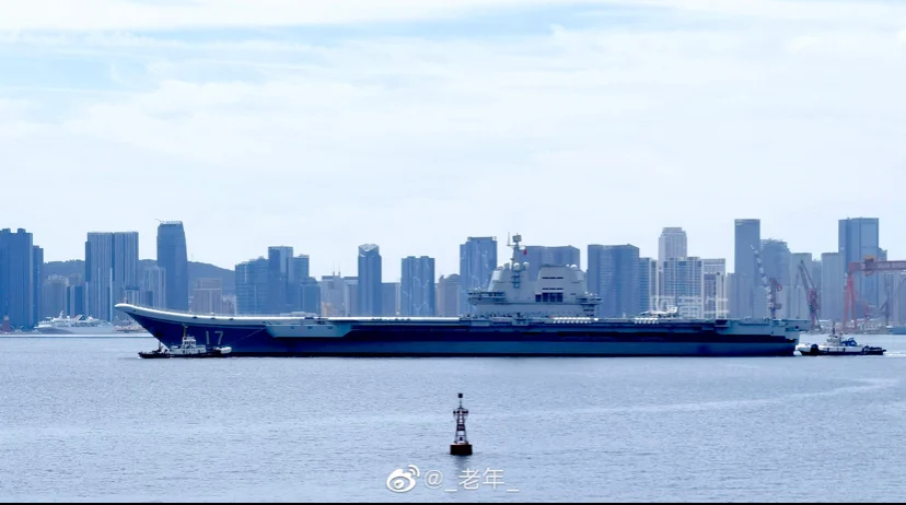 Chinese Carrier Shandong Reportedly Departs Dalian