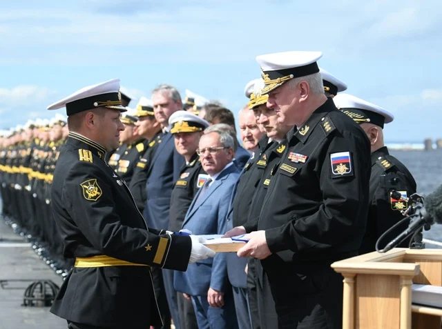 Russian Federation Navy Accepts the Submarine Belgorod