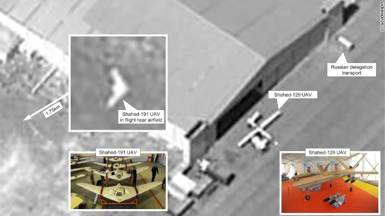 White House Says Russian Officials Traveled to Iran to View Combat Drones