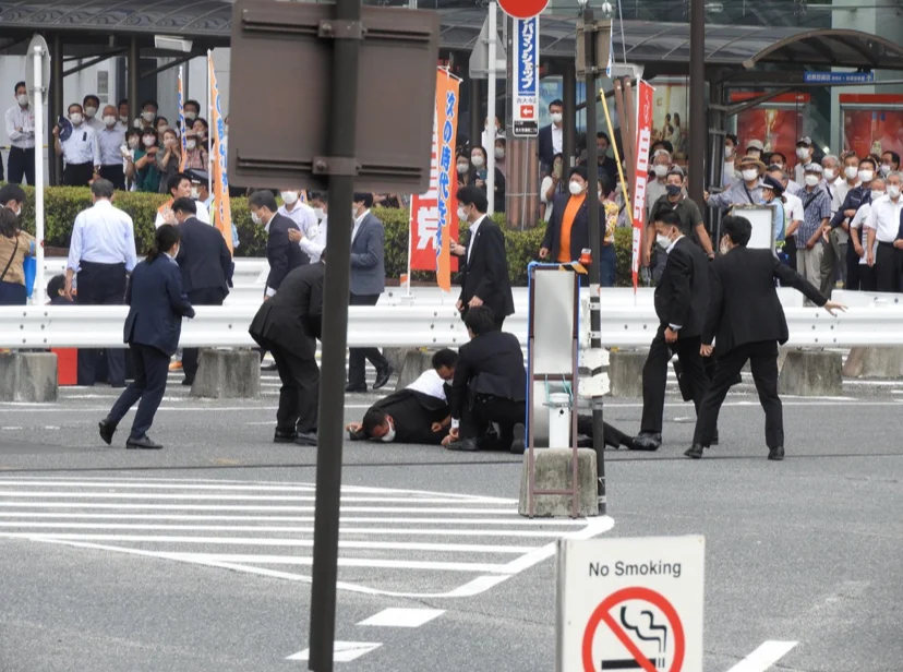 Former Japanese Prime Minister Abe Shot