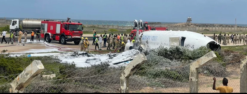 Jubba Airways Passenger Plane Crash, Mogadishu, Somalia