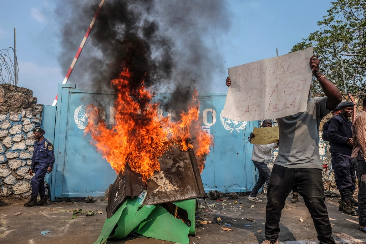 Protests Against the UN in the DRC Turn Deadly as Crowds Loot and Attack Peacekeeper Bases
