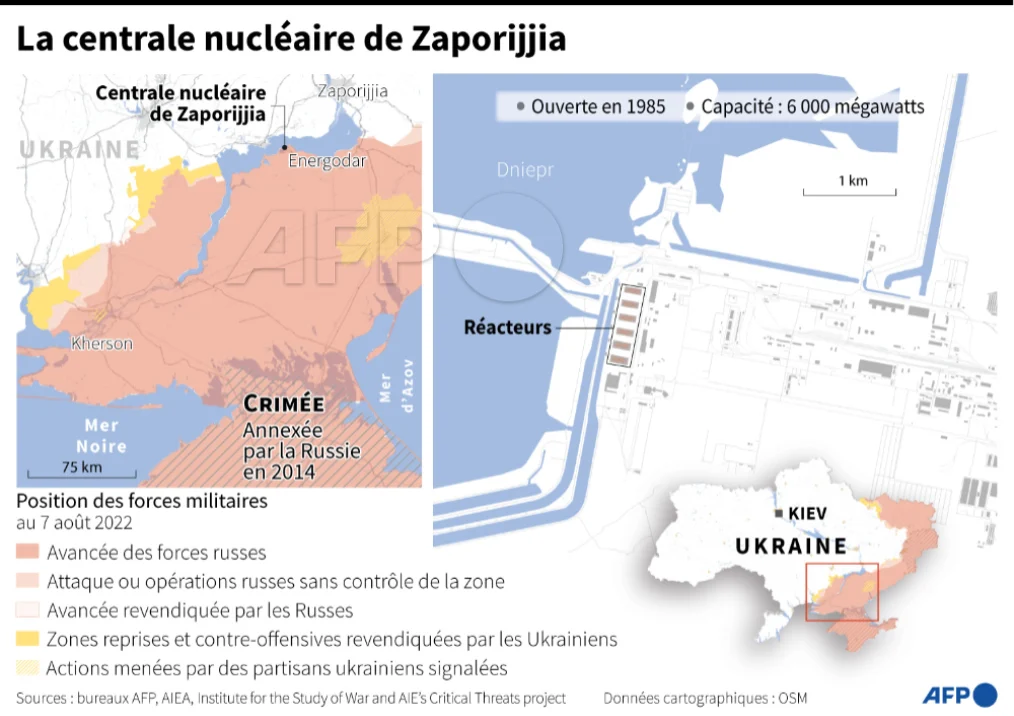 U.S. and U.N. Call for ‘Demilitarized Zone’ In and Around Zaporizhzia Nuclear Power Plant