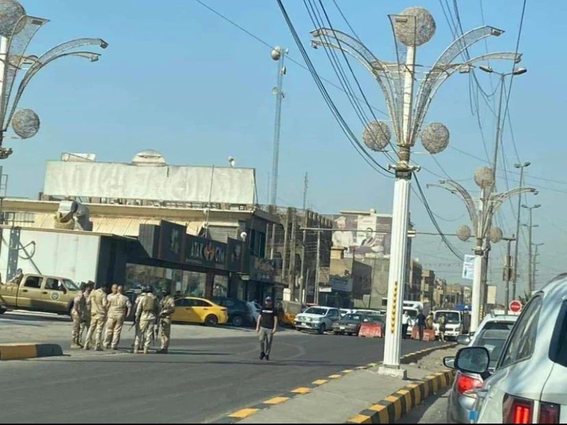 Iraqi Security Forces Open Fire on Sadrist Protestors, Baghdad, Iraq