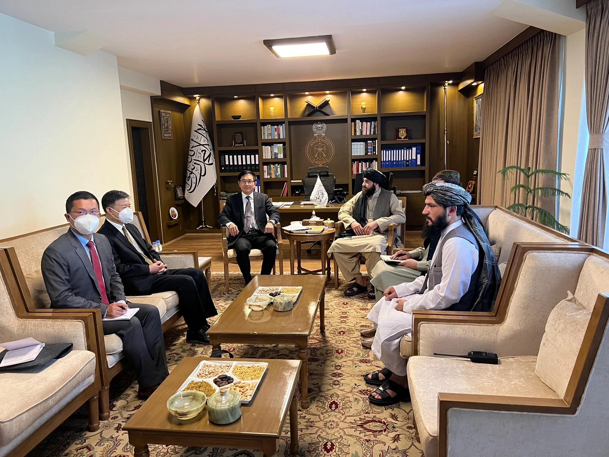 Chinese and Taliban Officials Meet in Kabul to Discuss Economic Expansion in Afghanistan