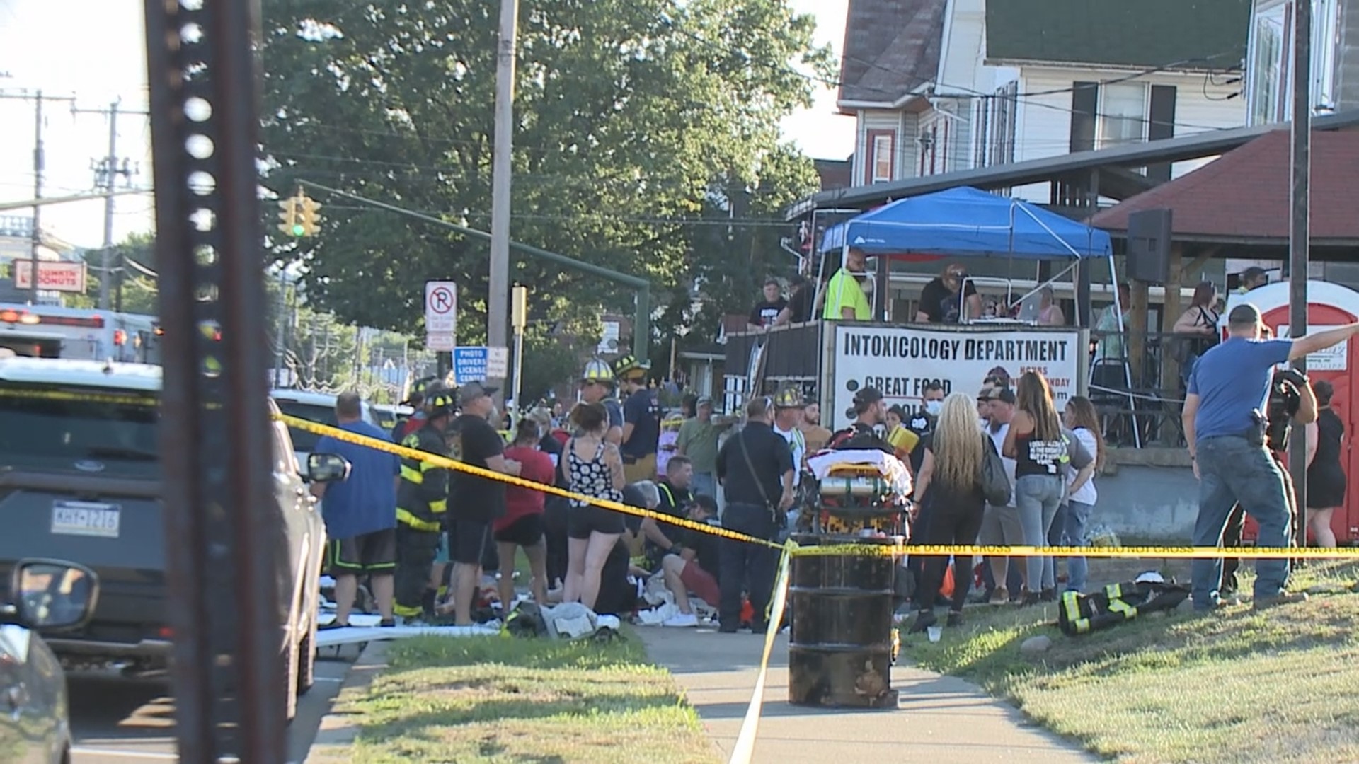 2 Killed, 17 Injured After Suspect Plows Car Into Funeral Fundraisers