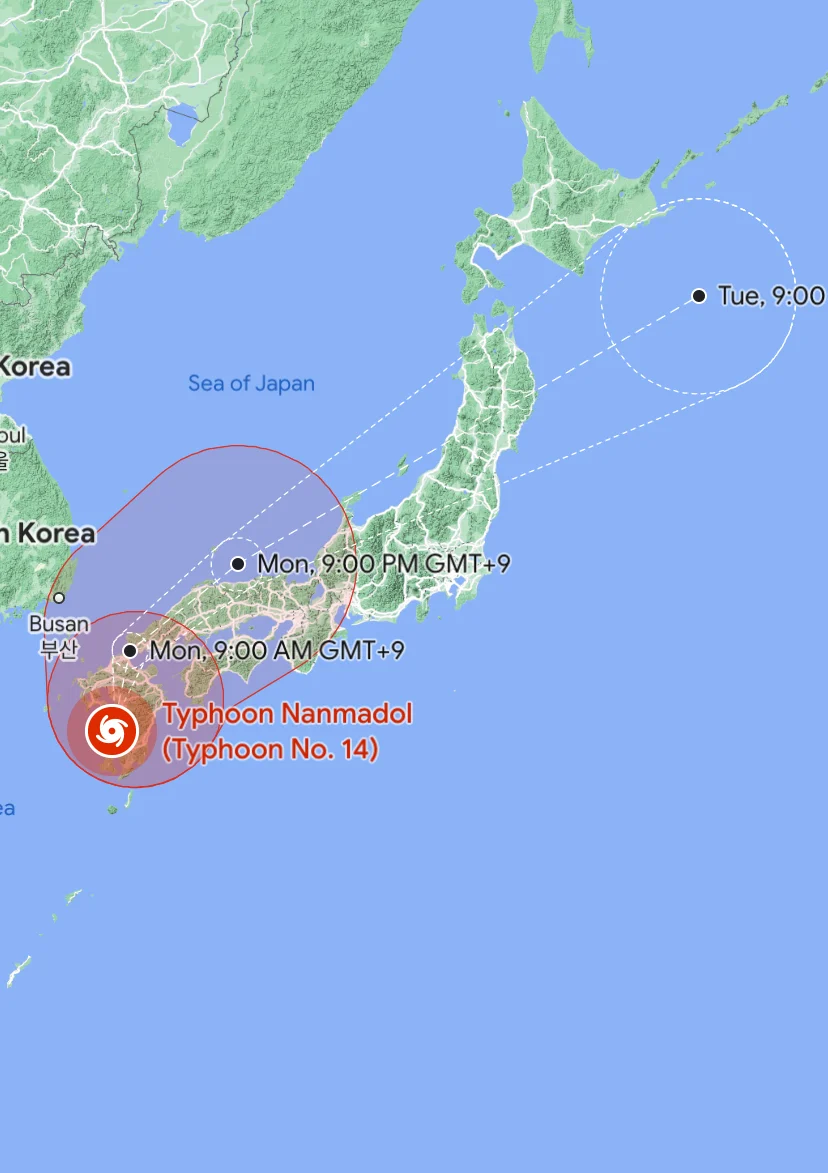 Evacuation Ordered for More Than 8M People in Southern and Western Japan