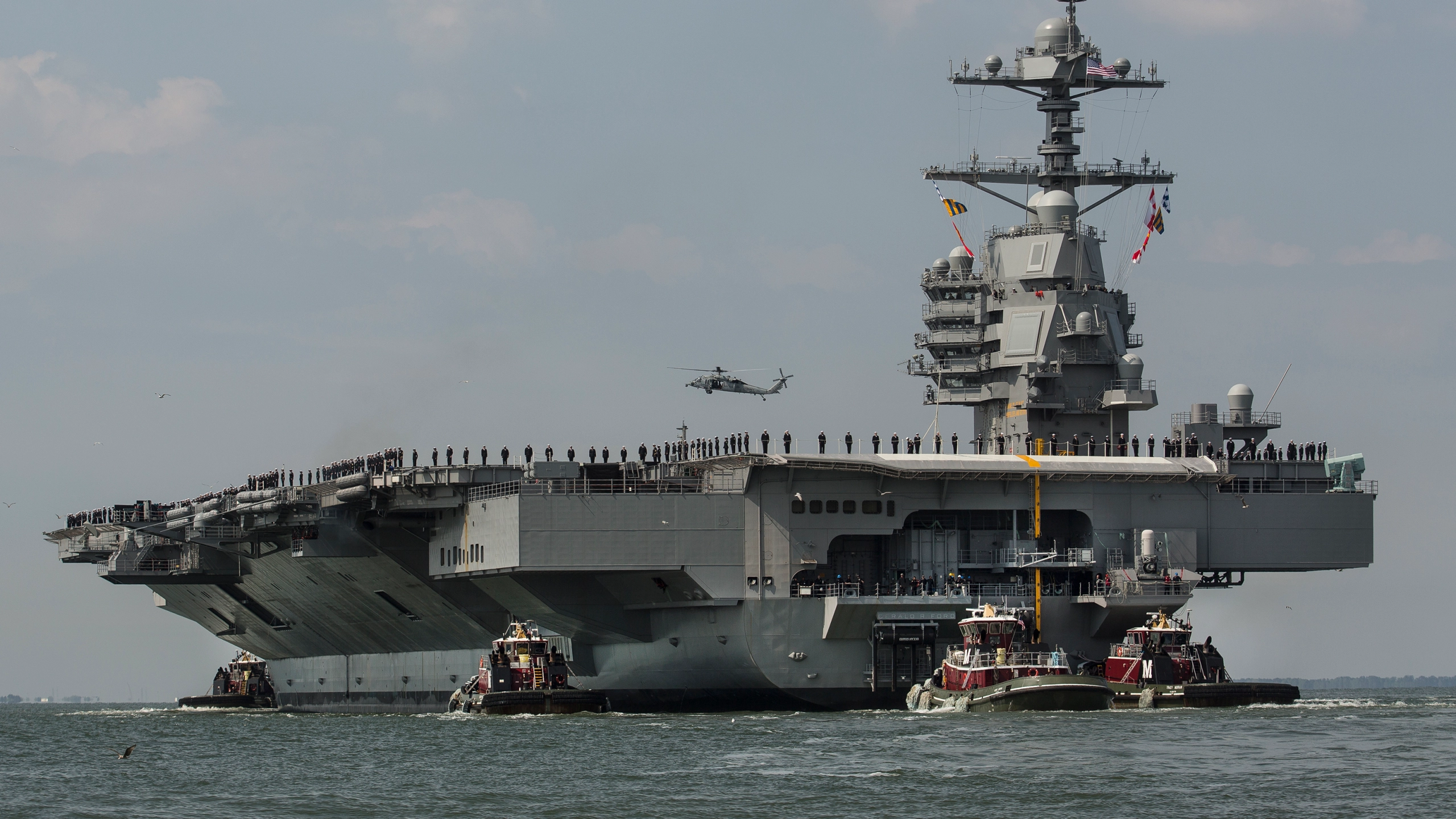 USS Gerald Ford Maiden Deployment Delayed due to Weather