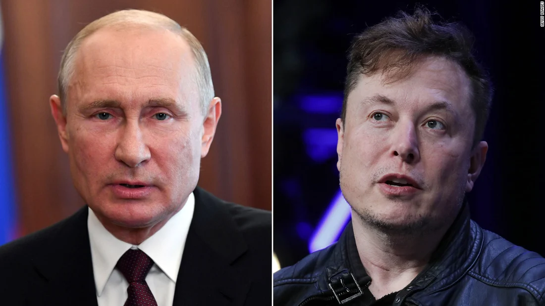 Elon Musk and Vladimir Putin Reportedly Spoke Before Controversial Tweet