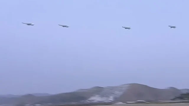 North Korea Launches Squadron of Bombers and Fighters Towards South Korea