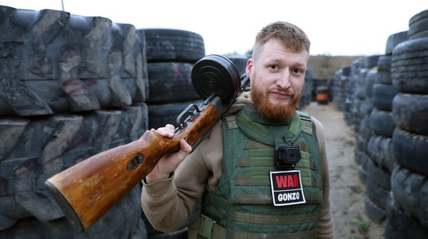 War Gonzo Injured Near Donetsk