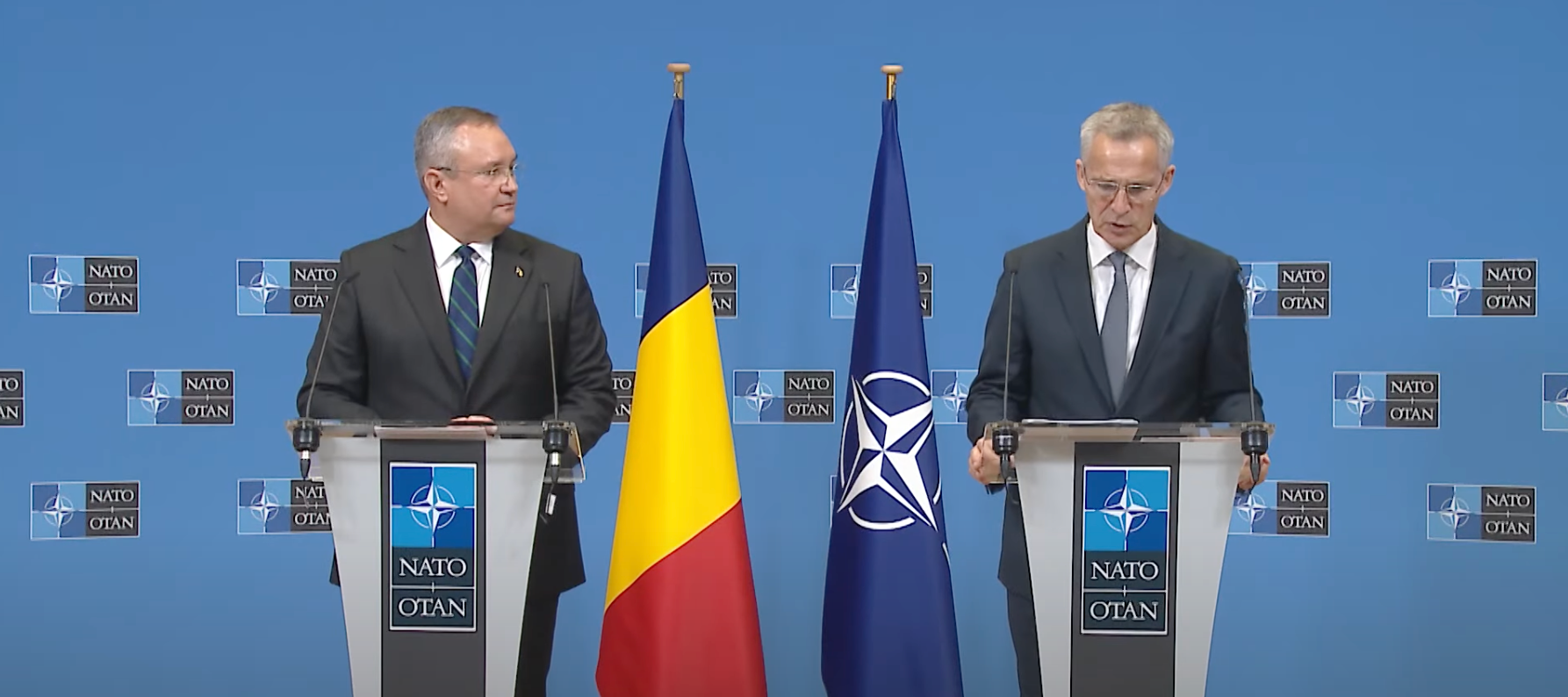 Russia will not intimidate NATO and support will continue claims General Secretary