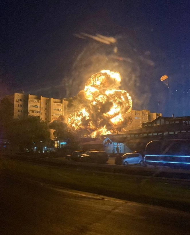 Russian Su-34 Crashes into Residential Apartment Building, Kills at Least 10