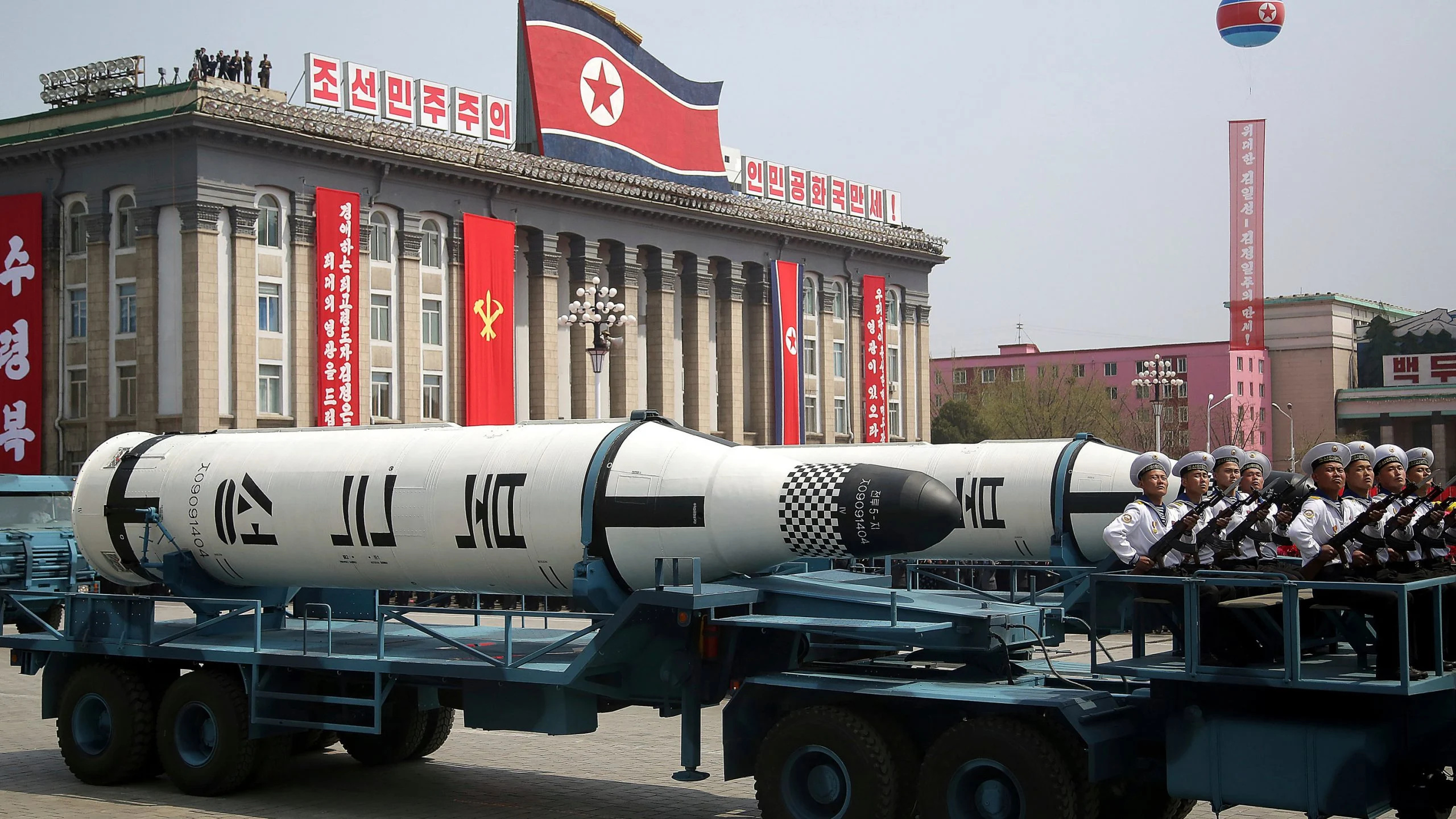 North Korea Launches Missile Towards East Sea