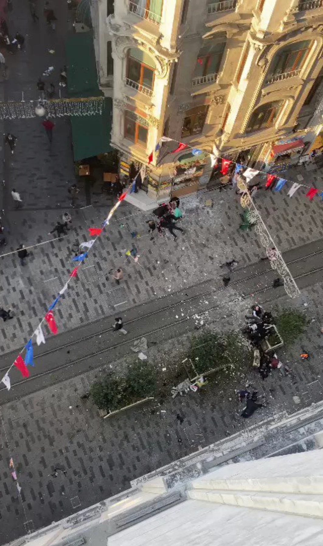 GRAPHIC: Multiple Killed and Wounded, Explosion at Taksim Square, Turkey