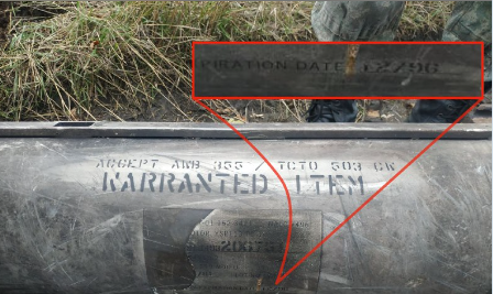 Expired U.S. HARM Reportedly Found in Ukraine