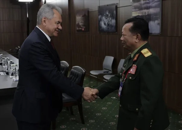 Laros 2022 Exercise Kicks Off, Russian and Laotian Tank Drills