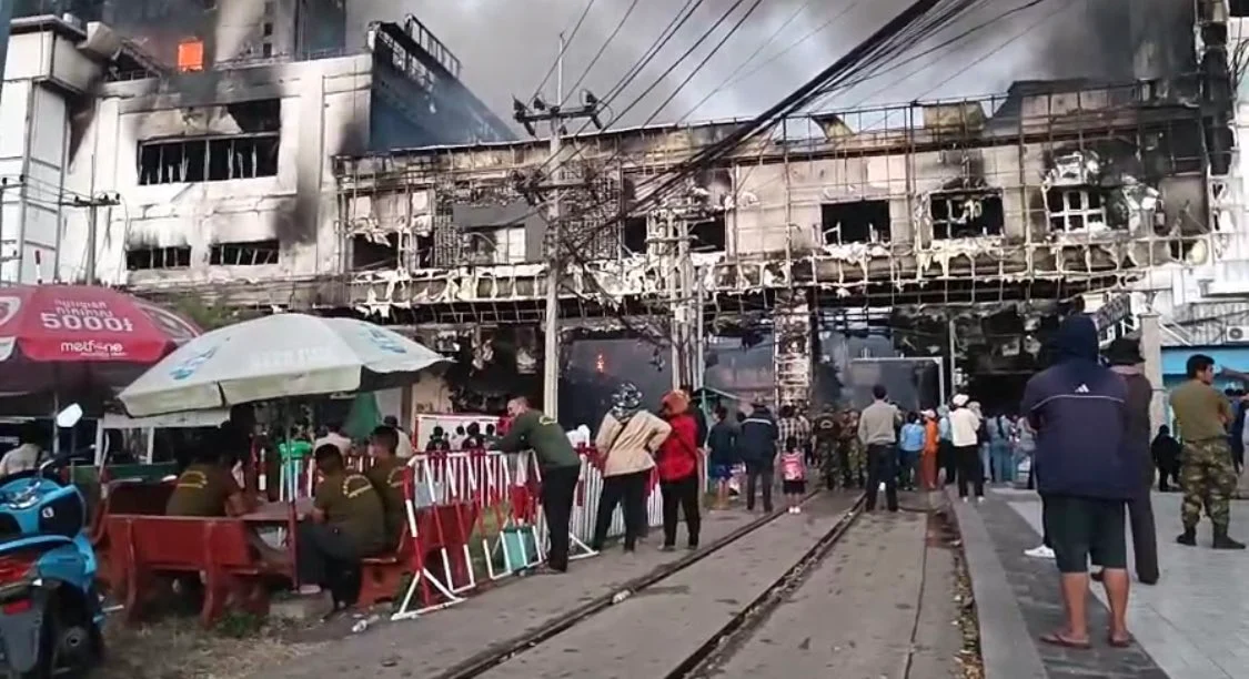 Ten Killed, Thirty Injured, Fire Ongoing at Grand Diamond City Casino, Poipet, Cambodia