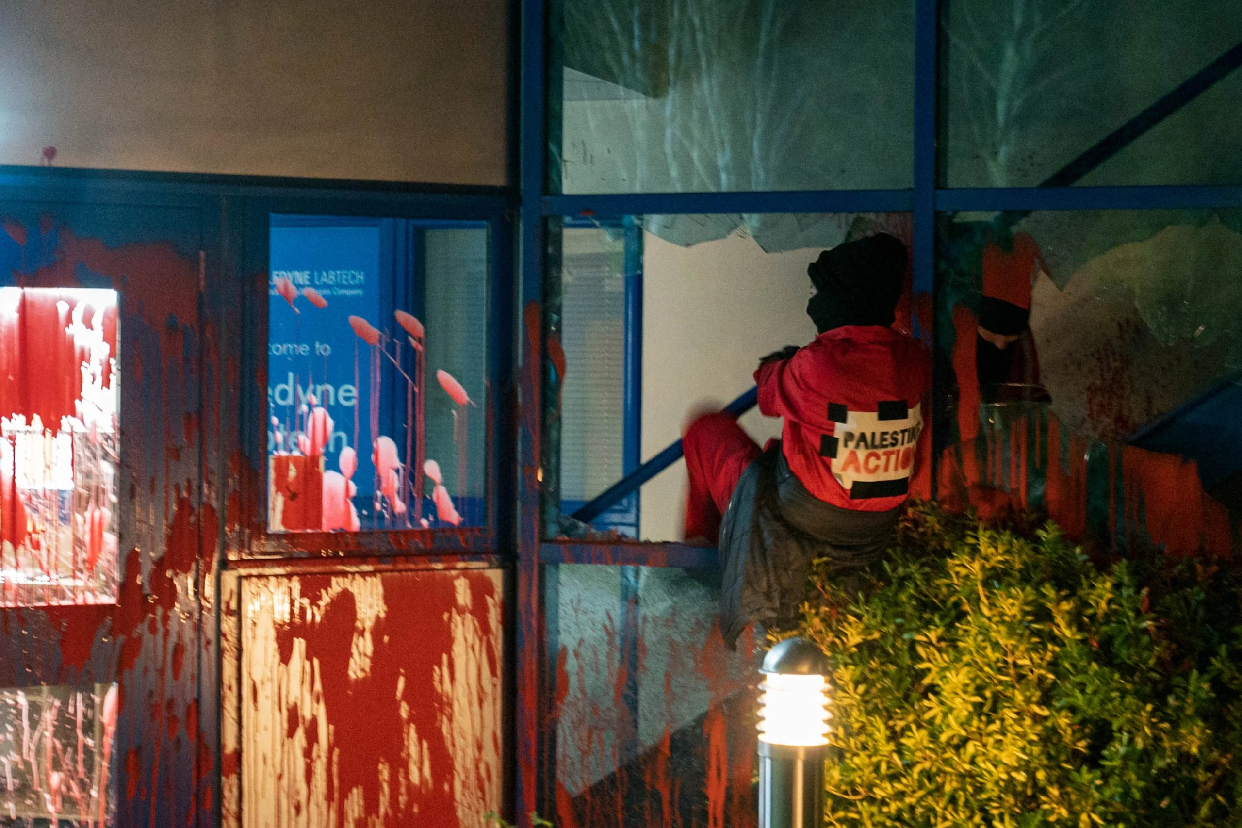 Palestine Activists Break into Weapons Factory in Wales