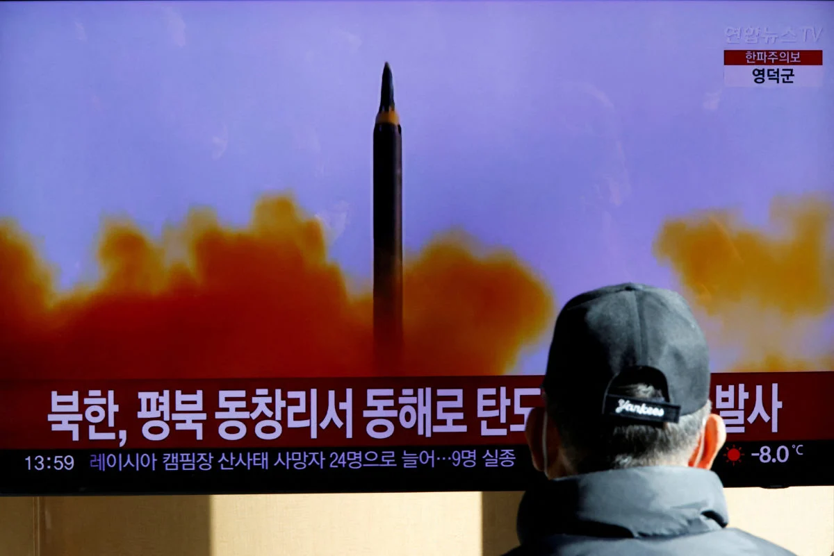 North Korea Launches Three Short Range Ballistic Missiles