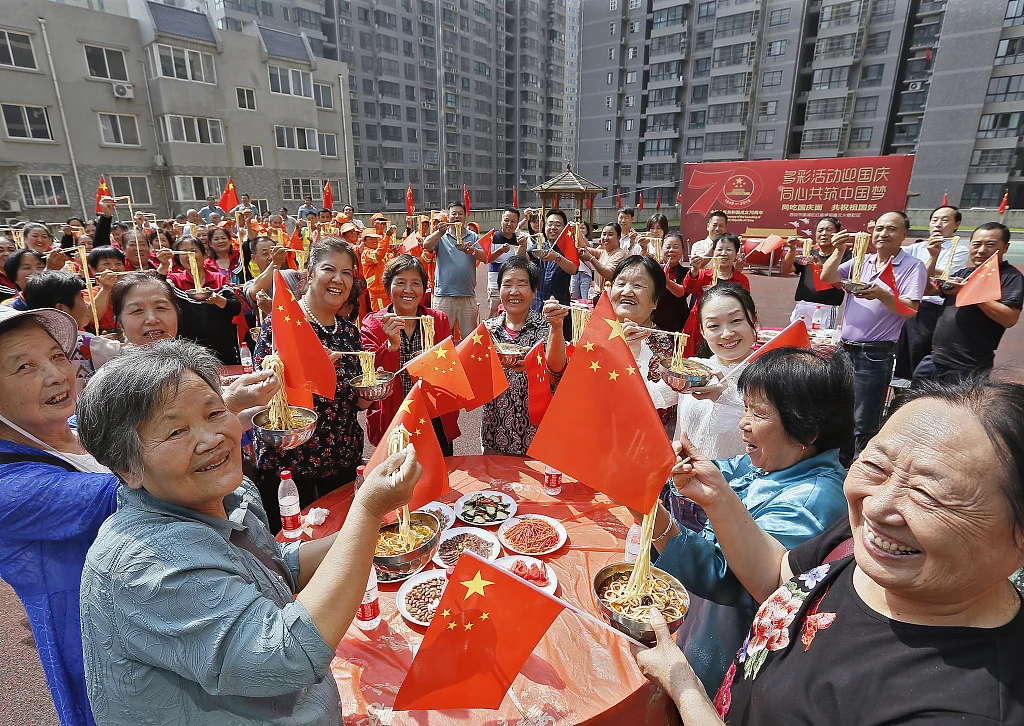 China sees a decline in population