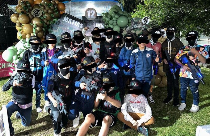 Mexican Footballer Hosts El Chapo Themed Birthday Party