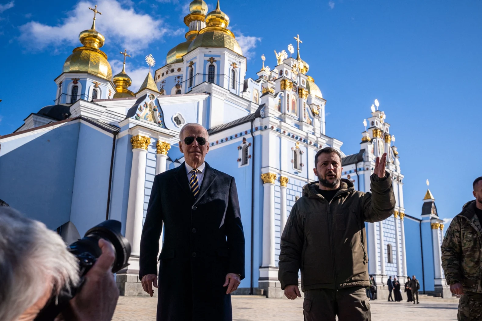 Biden Makes Surprise Kyiv Visit to Zelensky, Pledges “Unwavering” Support