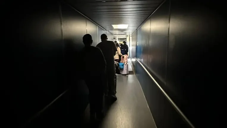 Blackout at LAX Airport