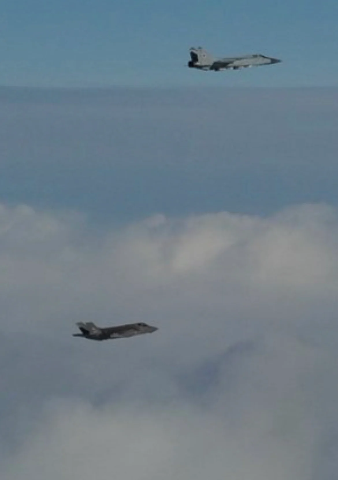 Norwegian F-35s Intercept Russian Fighters