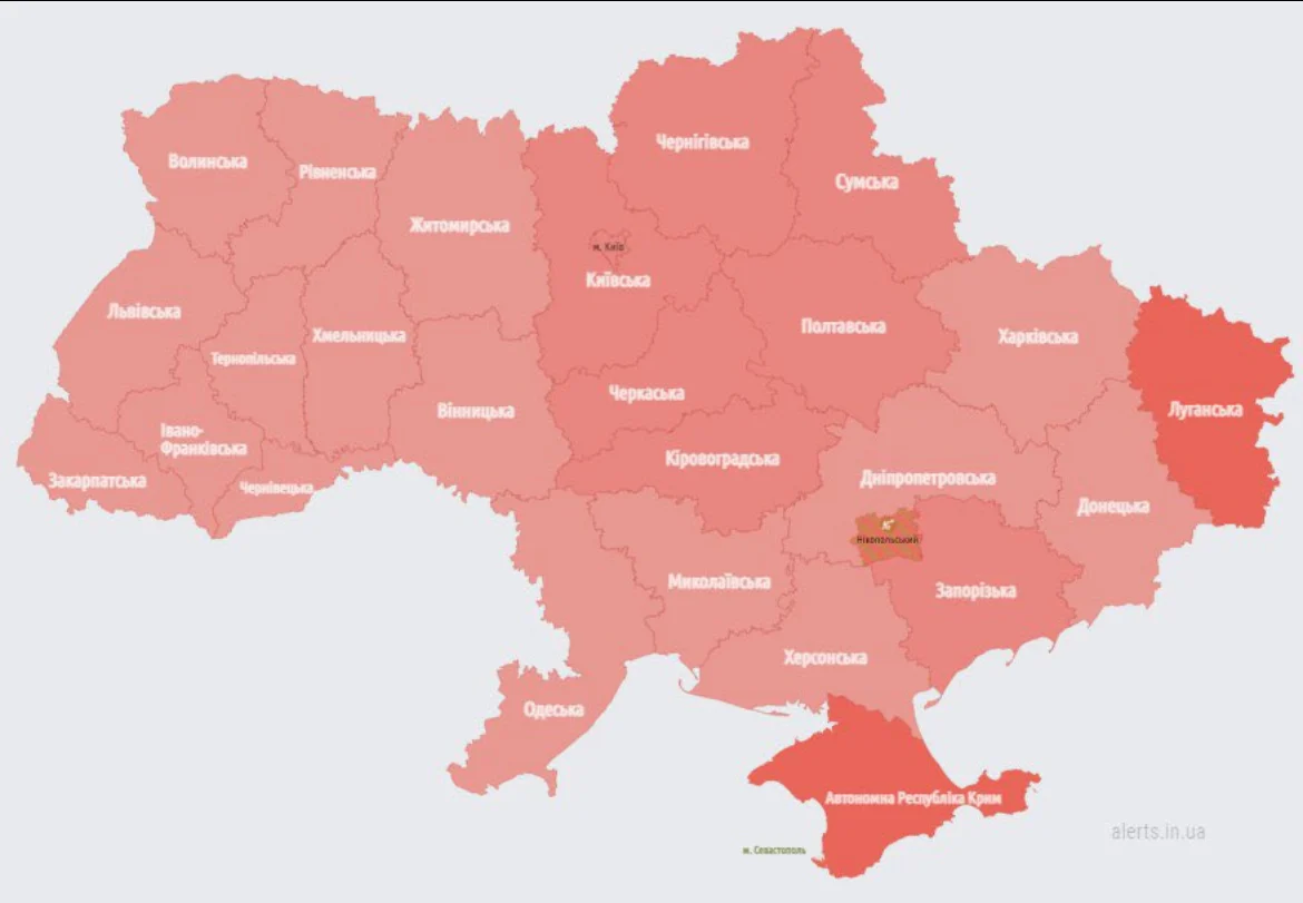 Major Russian Air Attack on Ukraine