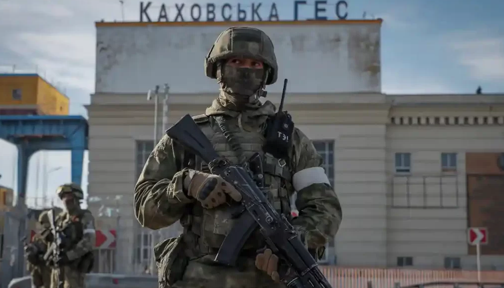 Russian Forces Remain in Nova Kakhovka