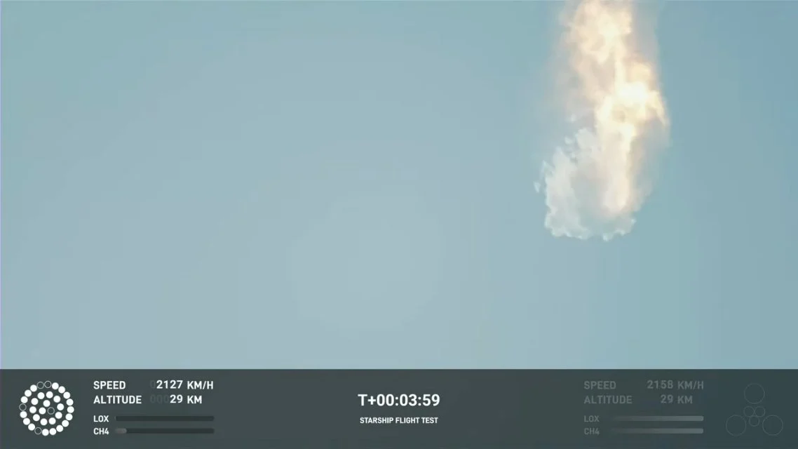 SpaceX Starship Explodes During Test Launch