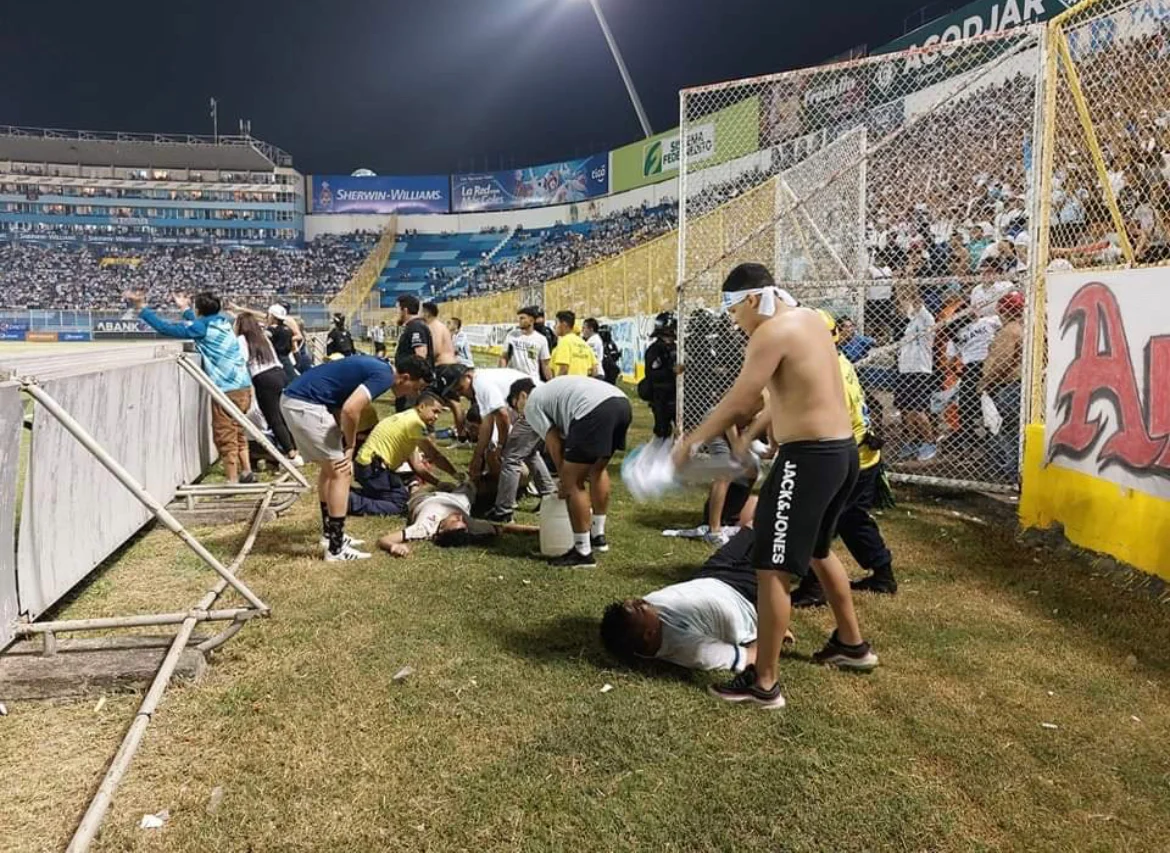 GRAPHIC: Twelve Killed, El Salvador Soccer Game Crush