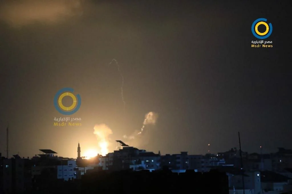 Israeli Warplanes Strike Hamas Targets in Gaza