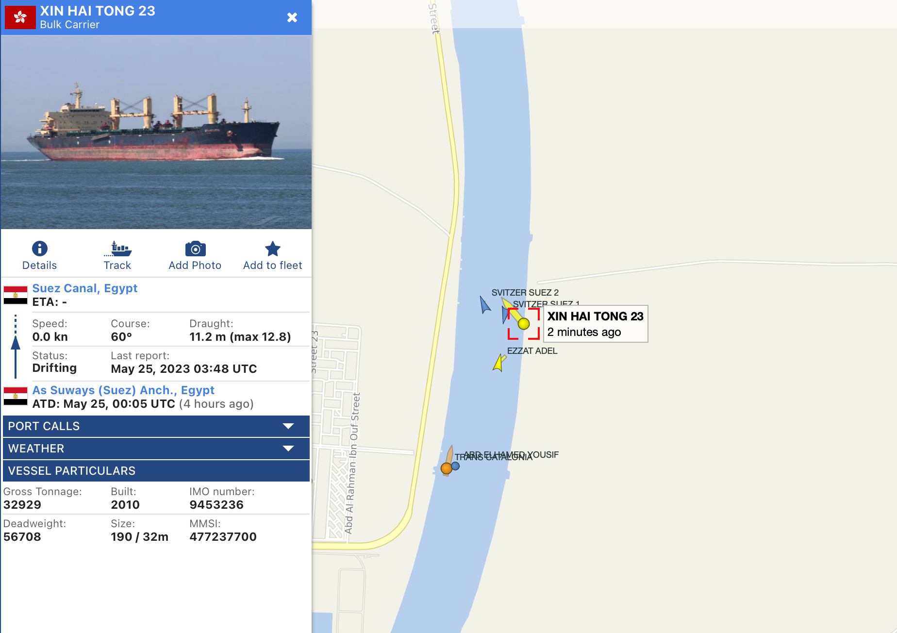 Vessel Grounds in Suez Canal, Blocks Maritime Traffic