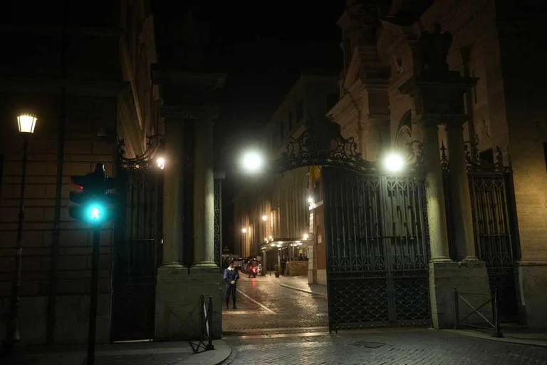 Vehicle Rams Vatican Security Gate