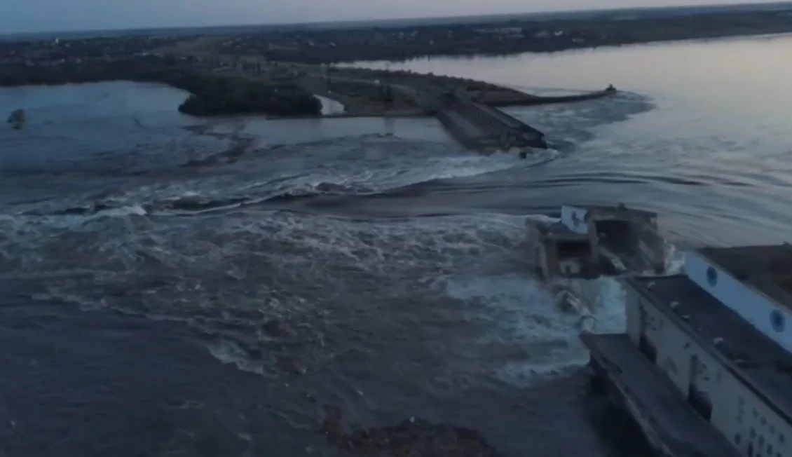 Ukraine Accuses Russia of Blowing up Nova Kakhovka Dam