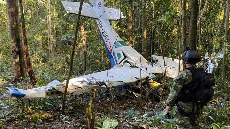 Four Children Survive Weeks in the Jungle After Plane Crash
