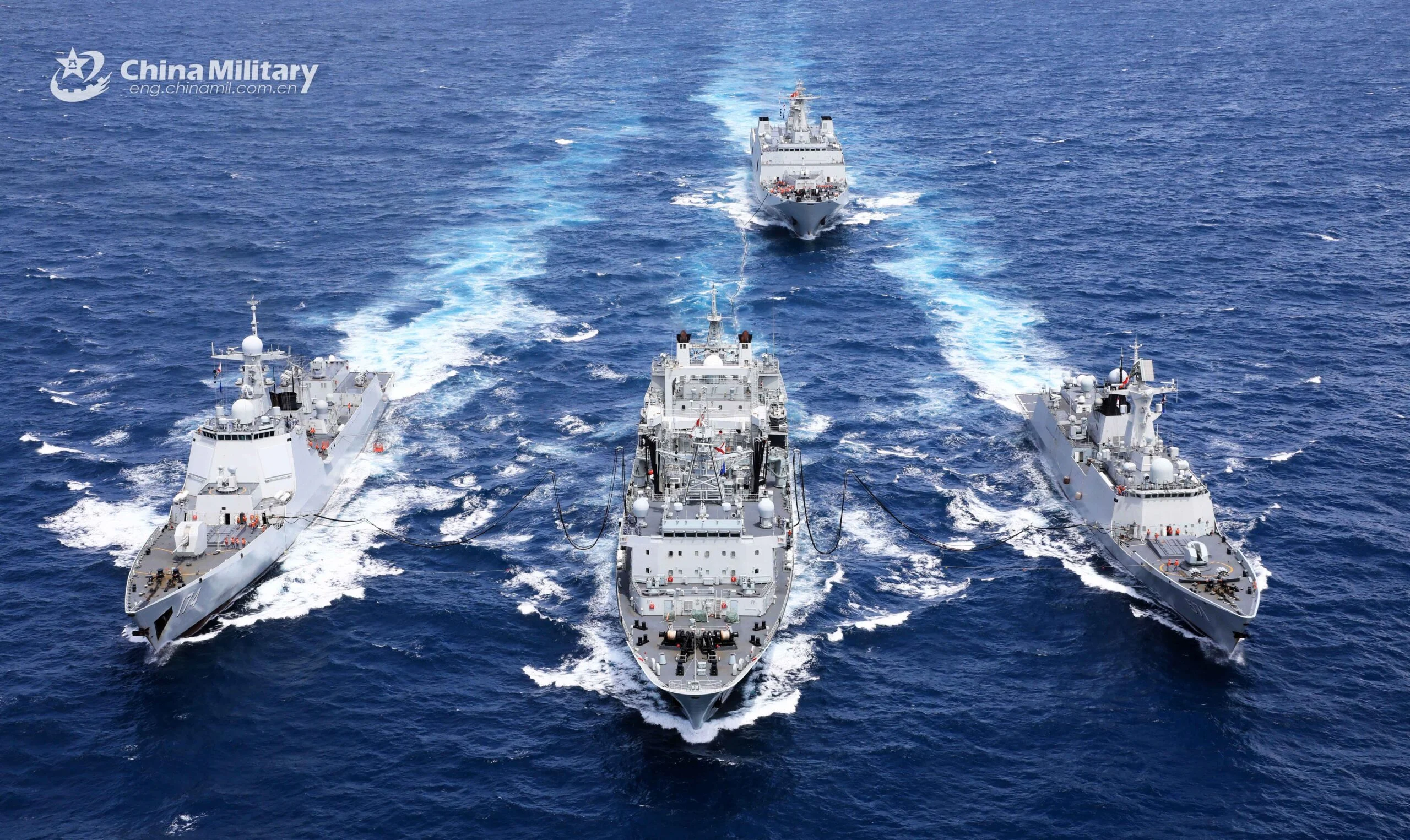 Taiwan Reports Record Number of Chinese PLAN Vessels in Waters Around Island
