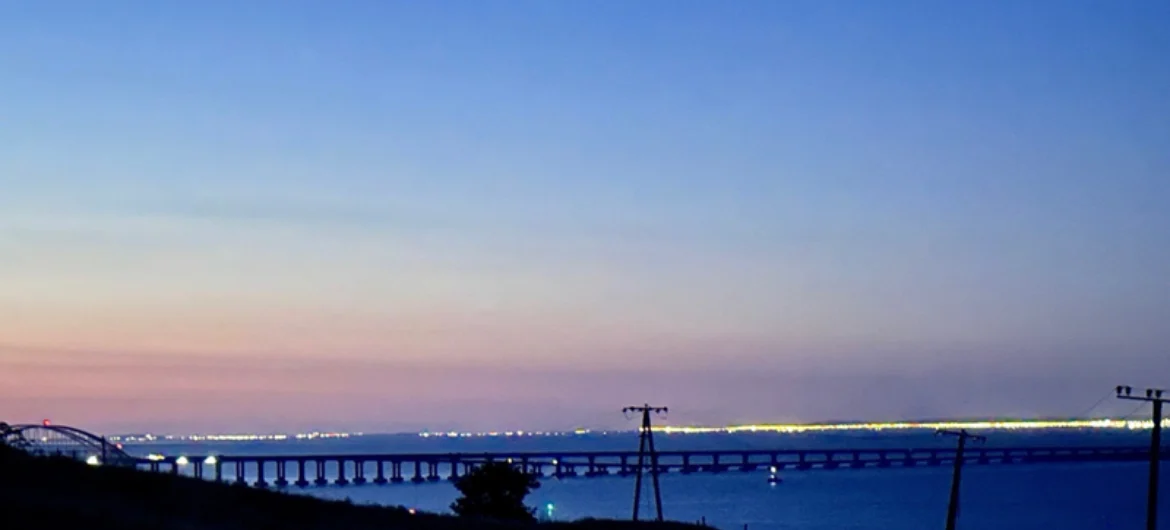 Kerch Bridge Collapse Following Explosions