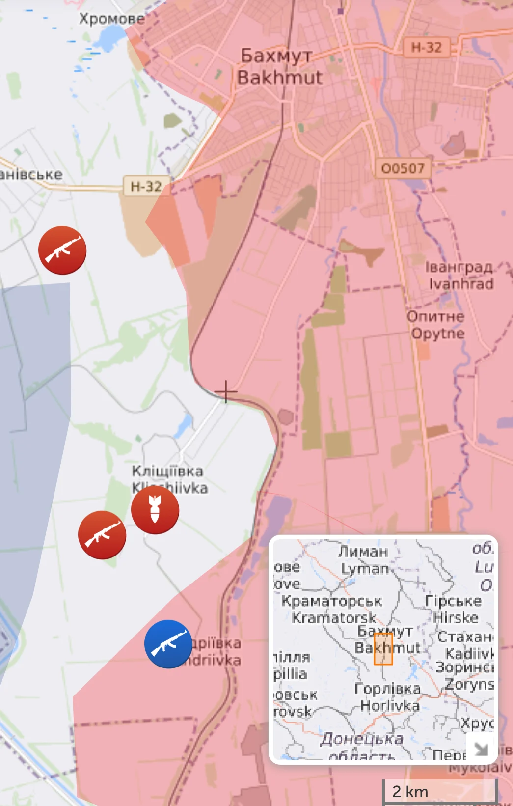 Russian Forces Flee Andriivka, Donetsk, Ukraine